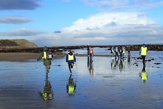 North Scarborough beach clean