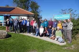 Marine volunteer group at the 2024 Marine Conference