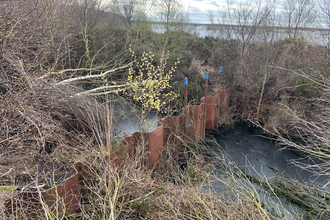 A penstock 