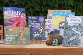 A photograph of Yorkshire Wildlife Trust's gift membership pack