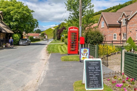 Thixendale village