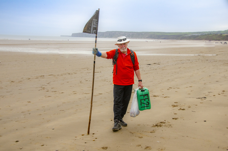 Filey Wave of Waste Beach Clean 2023 TOS Sara