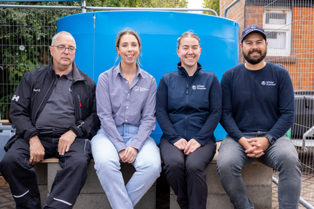 The Native Oyster Restoration team