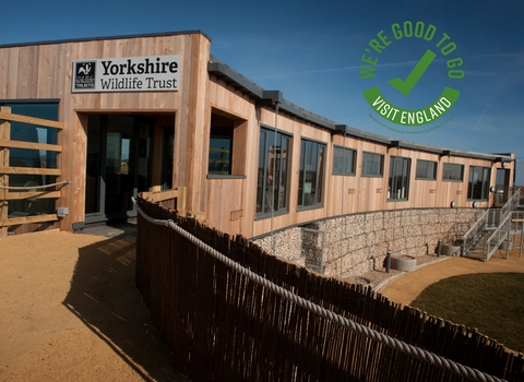 We're good to go logo over Spurn Discovery Centre